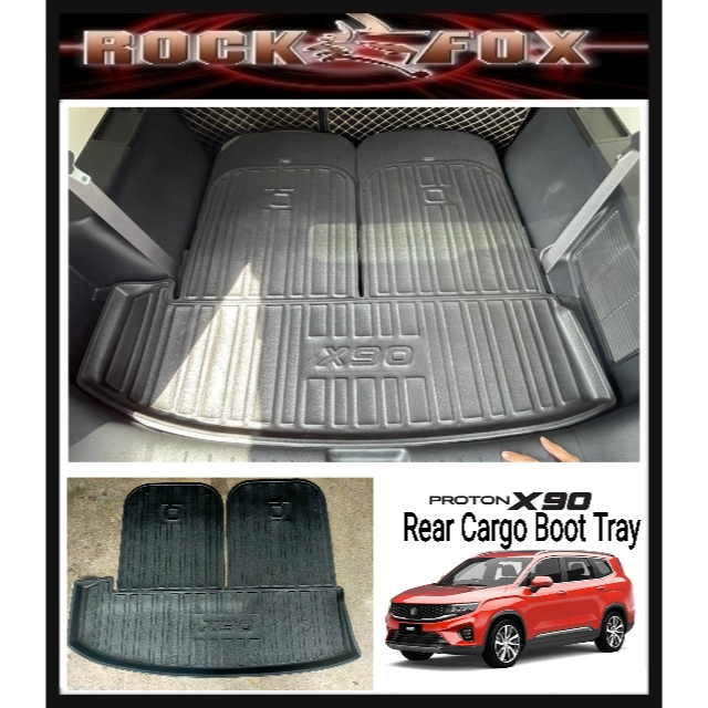 PROTON X90 NEW ABS Car Boot Tray Luggage Cargo Trunk Tray | Shopee Malaysia