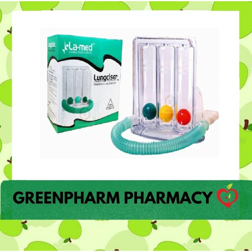 Respiratory Lung Exerciser (Triball Spirometer) | Shopee Malaysia