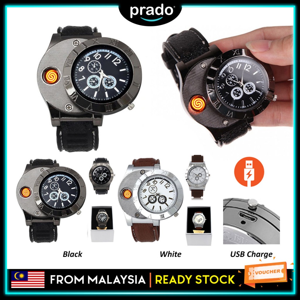 PRADO Malaysia Warranty Electric Lighter USB Cigarrete Electronic ...