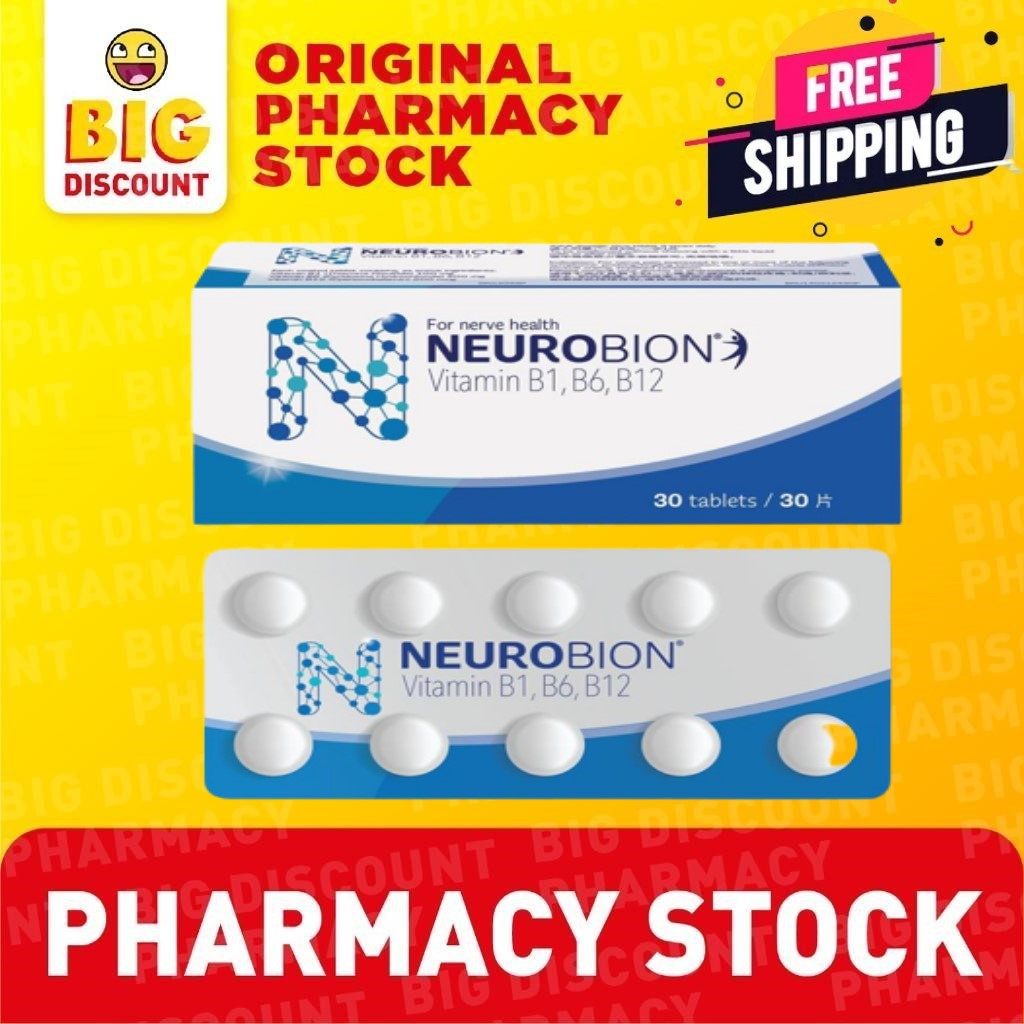 Neurobion Vits B1+B6+B12 Nerve Health Supplement (60X10S) | Shopee Malaysia