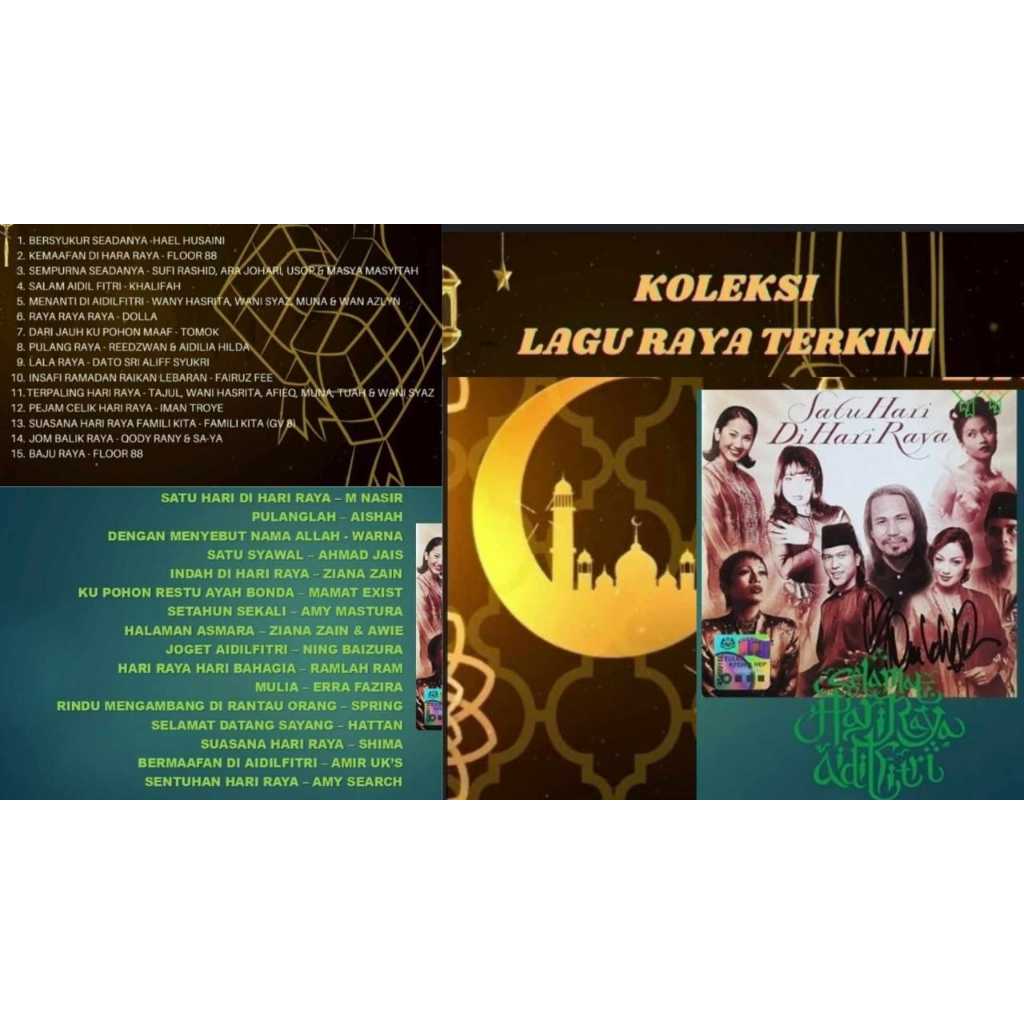 USB Koleksi Lagu Hari Raya Terkini Dan 1 Hari raya 2024 | Shopee Malaysia