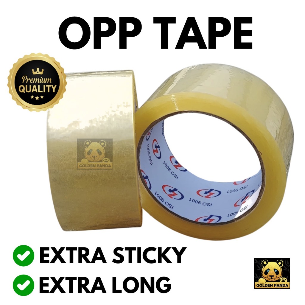 OPP Tape 48mm x 96 Yard/Cellotape Salotape Transparent Clear/ Packing ...