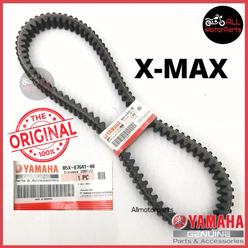 100 ORI XMAX BELT B5X E7641 X MAX TIMING BELTING V BELT TALI 100 ORIGINAL YAMAHA Shopee Malaysia