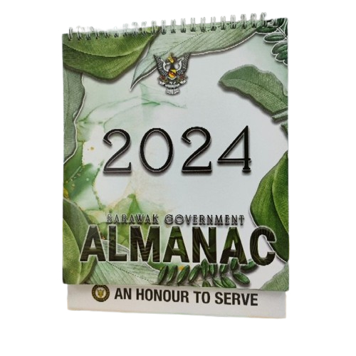 [SARAWAK] 2024 SARAWAK GOVERNMENT ALMANAC 2024 Shopee Malaysia