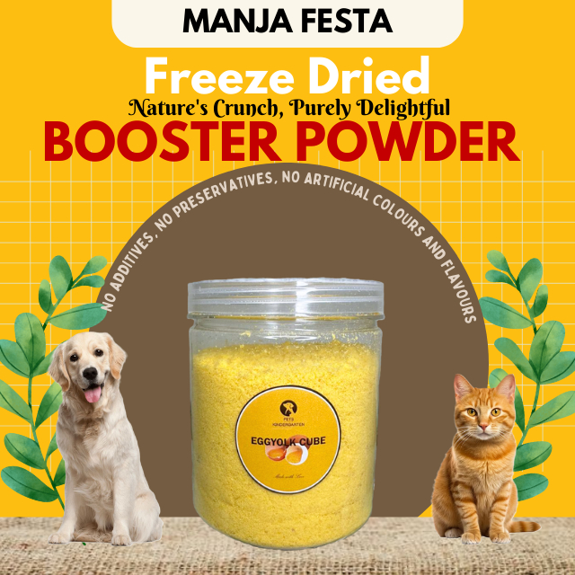 PETZILLA Freeze Dried Booster Powder Pet Food for Dog Cat Hamster ...