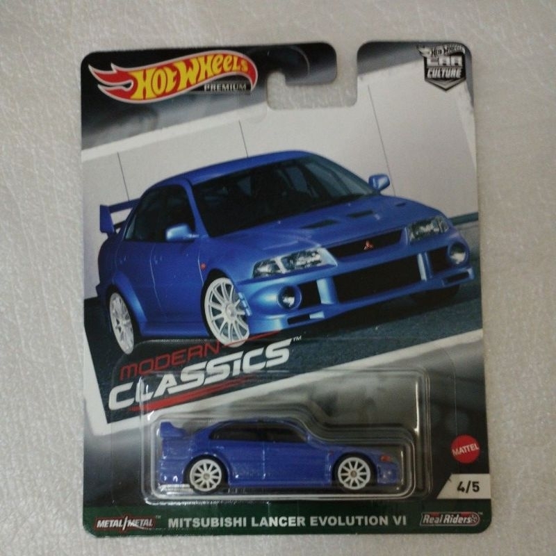 Hot Wheels Premium Mitsubishi Lancer Evolution Vi Evo Hw Car Culture 