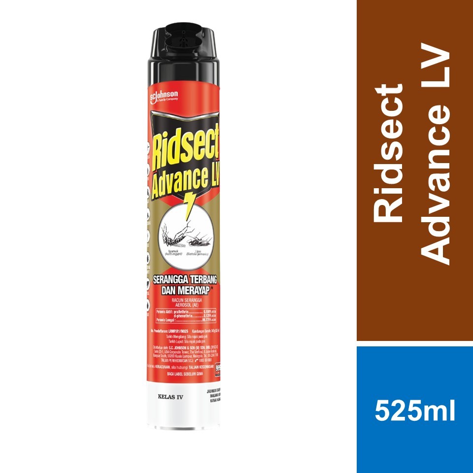 Ridsect Advance LV Insect/Mosquito/Cockroach Killer Aerosol Spray ...