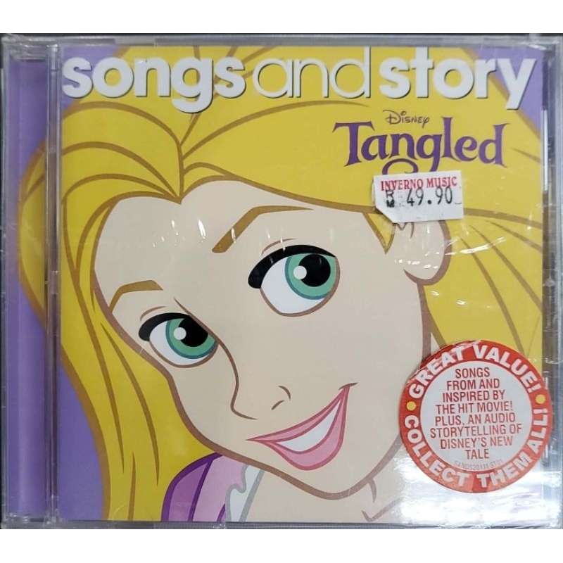 Tangled - Songs And Story (CD) | Shopee Malaysia