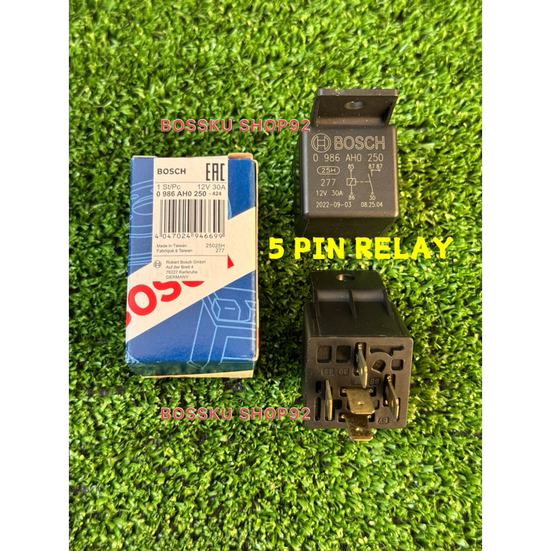 STARTER WIRE KIT WITH RELAY BOSCH 12V PROTON SAGA 12V, WIRA, WAJA, GEN