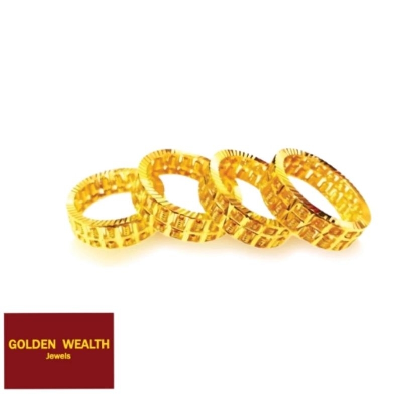 🌈916 Full Abacus Ring Cincin Sempua Emas 916 黄金算不完介子🌈 | Shopee Malaysia