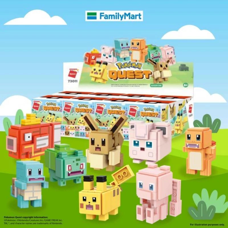 Pokemon Quest Collection Toy Blind Box Building Blocks Lego Pokemon ...