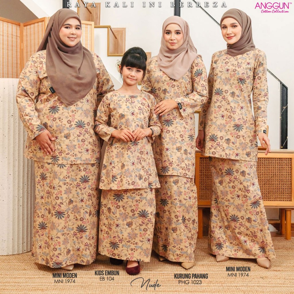 **NUDE** NEW RELEASE COTTON SEDONDON RAYA 2024 BY ANGGUN COTTON ...