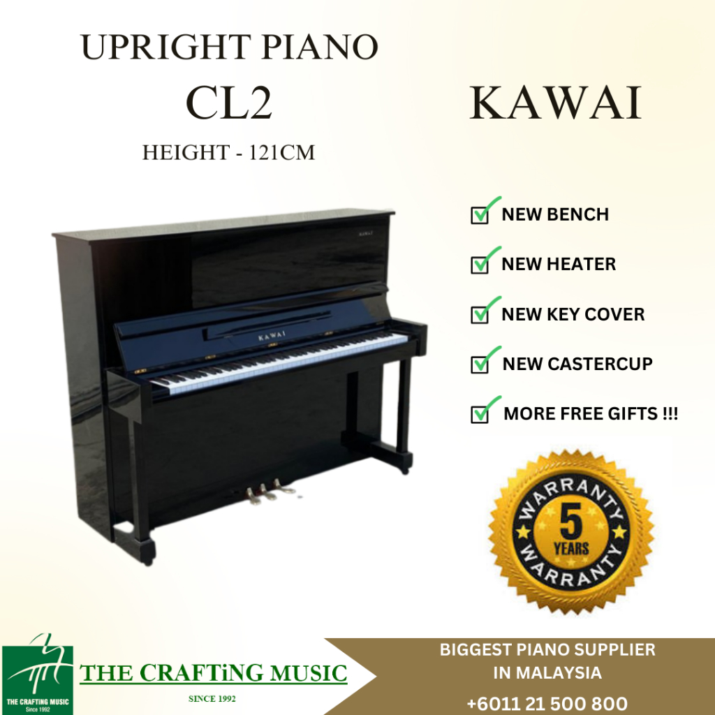 Kawai CL2 (Refurbished Used Upright Piano) | Shopee Malaysia