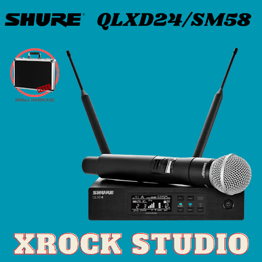 Shure QLXD24/SM58 Digital Wireless Handheld Microphone System with LPC