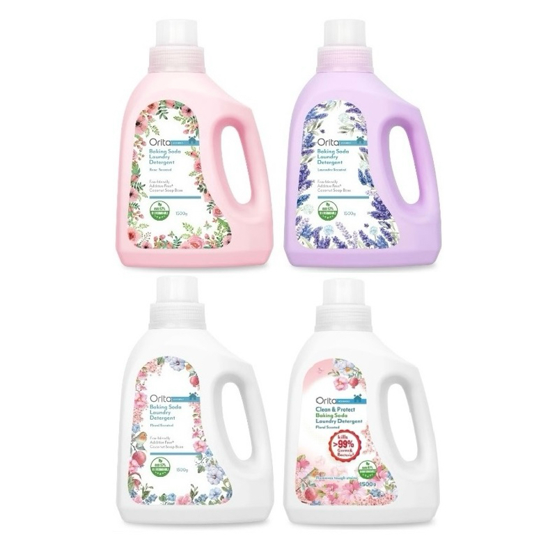 ORITA BAKING SODA LAUNDRY DETERGENT (FLORAL SCENTED) | Shopee Malaysia