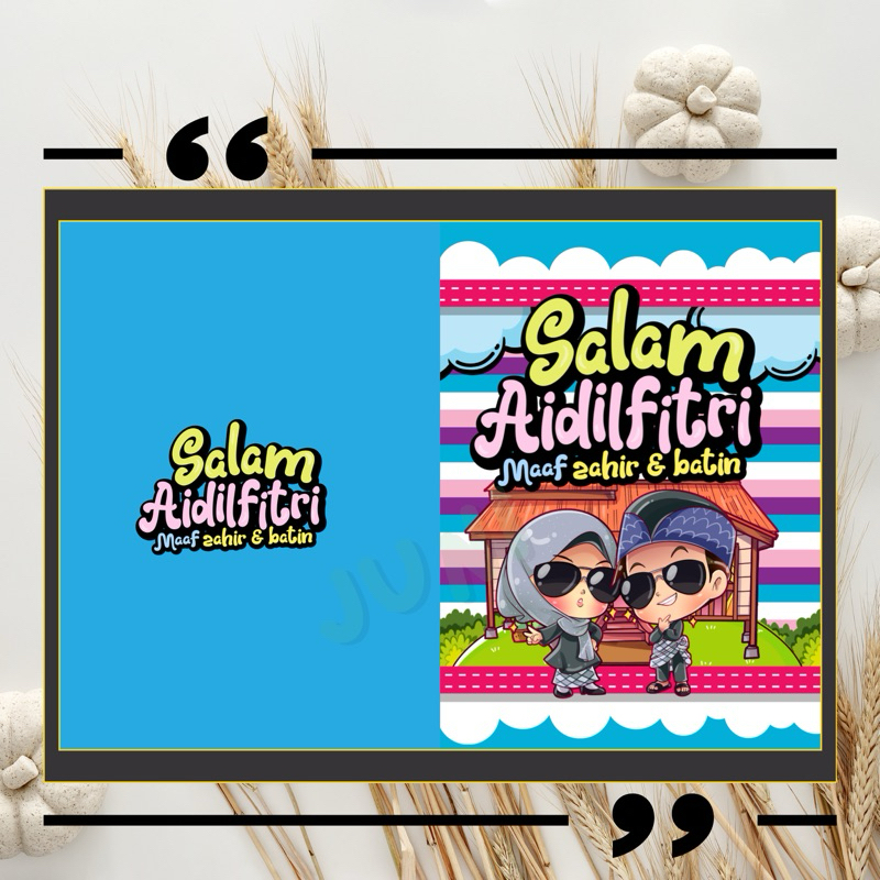 Kad Raya Terkini Size A6 | Shopee Malaysia