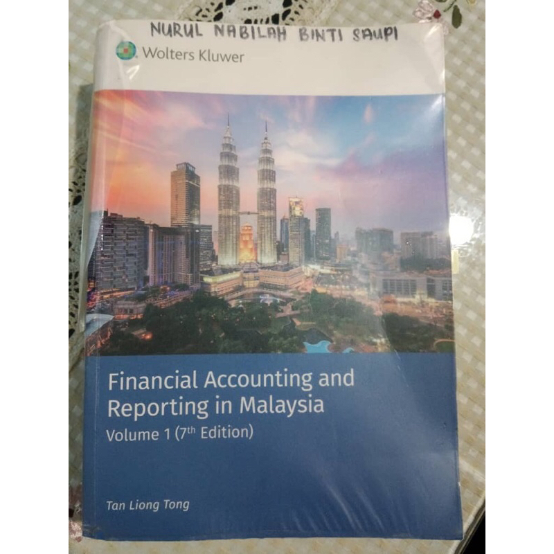 Financial Accounting and Reporting in Malaysia Volume 1 (7th Edition ...