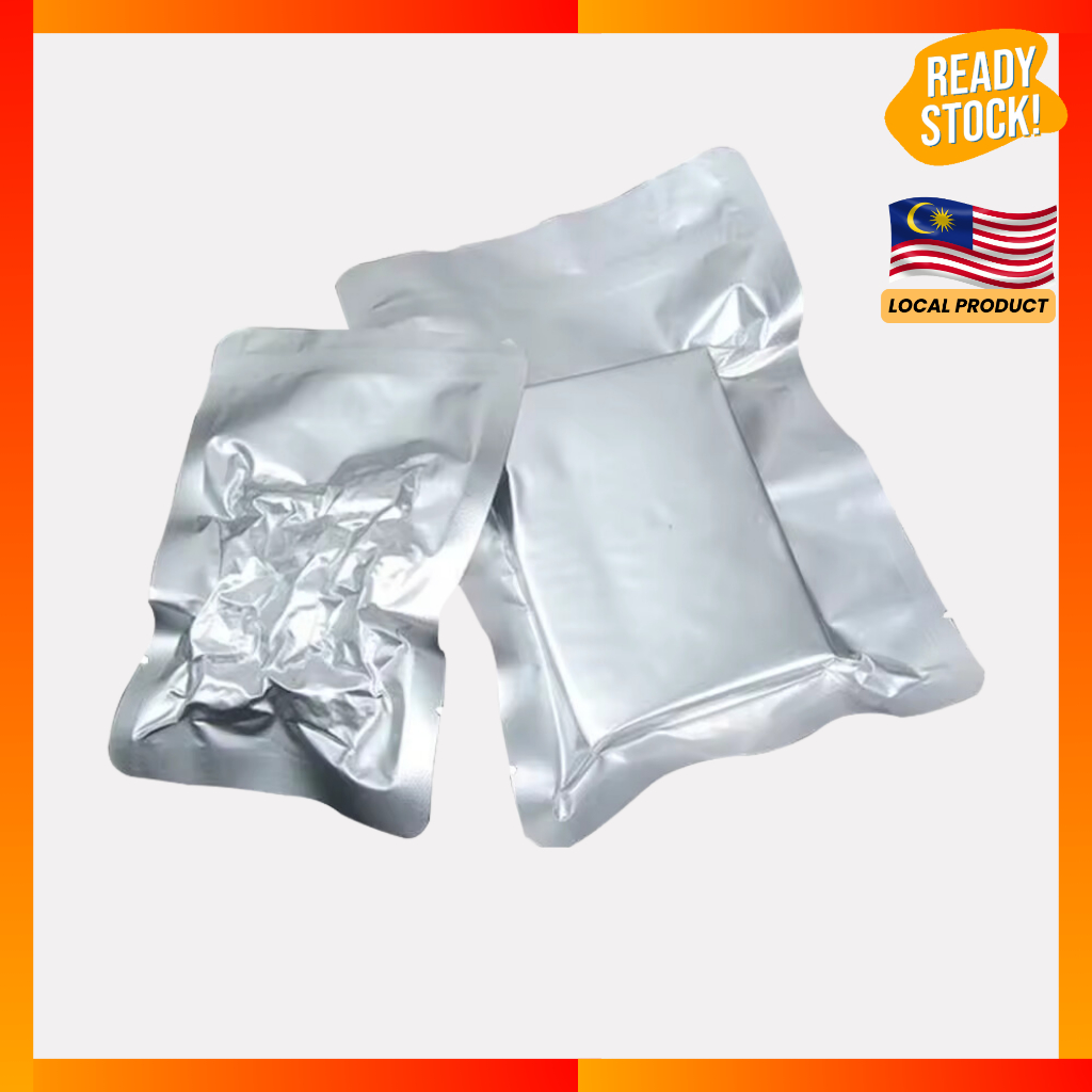 50pcs Aluminium Foil Bag/Retort Aluminium Foil/3 side seal Aluminium