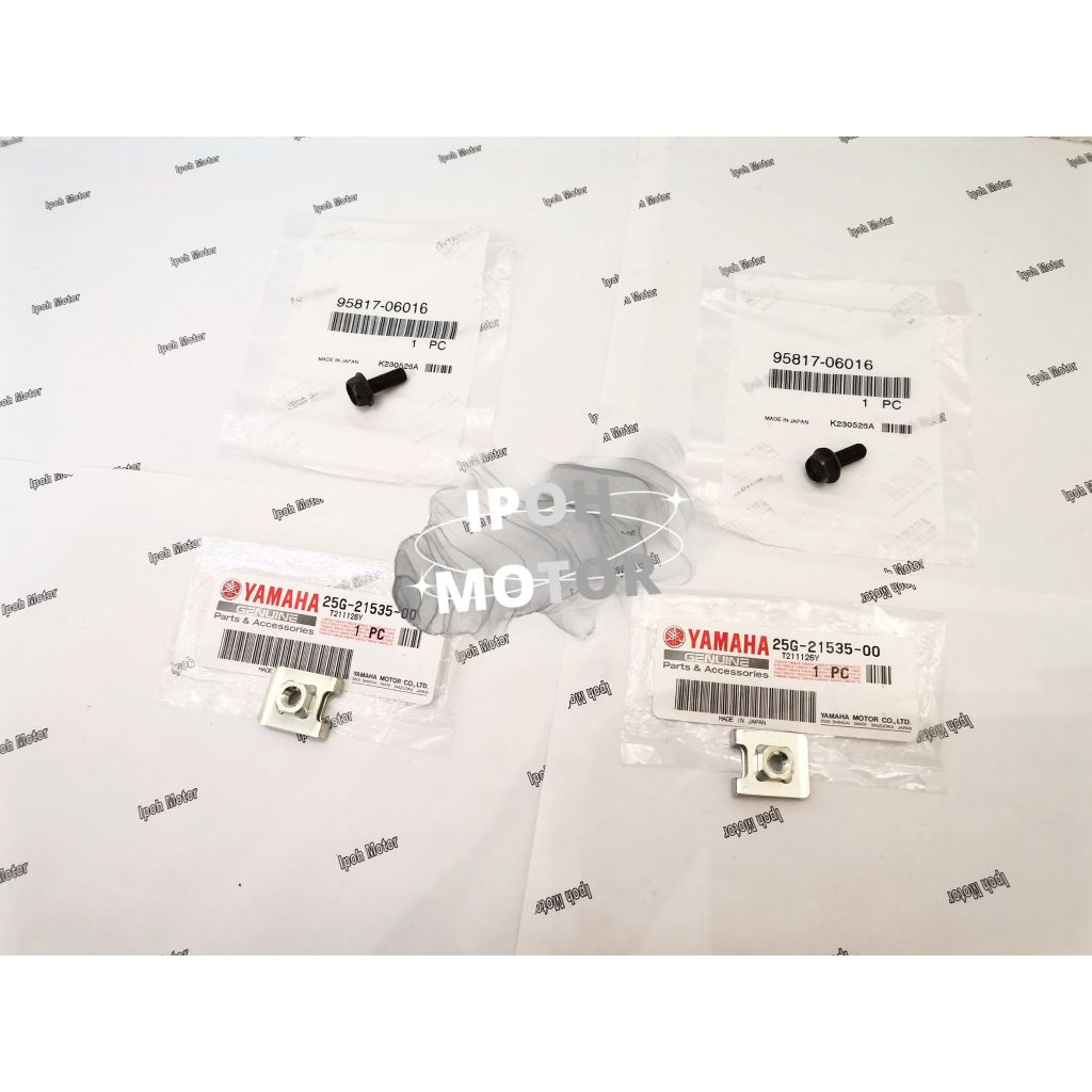 SET CLIP & SKRU FERING FAIRING YAMAHA RXZ ORIGINAL JAPAN 100% (1 SET ...