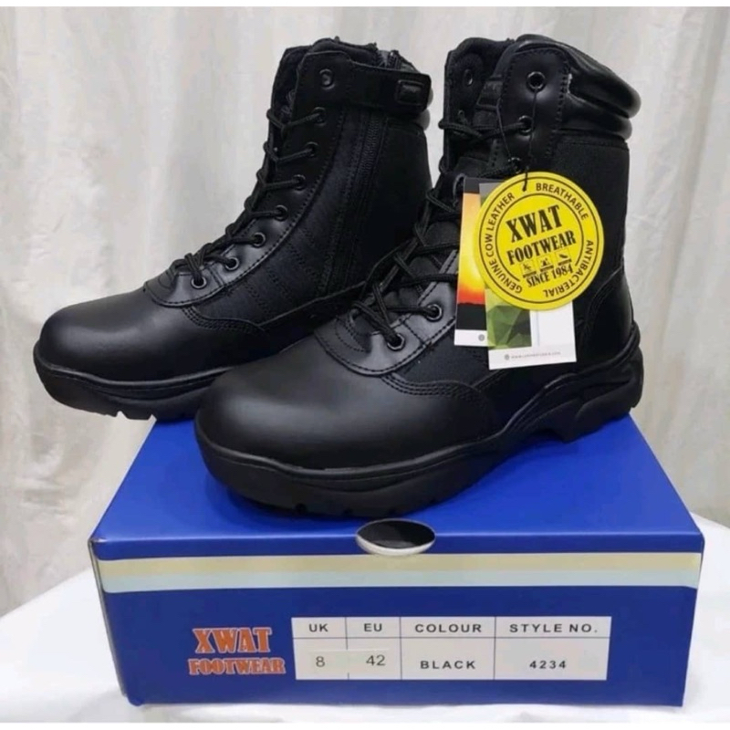 Tactical Boot Kasut operasi ORIGINAL XWAT (Tapak Jahit) Kasut XWAT ...