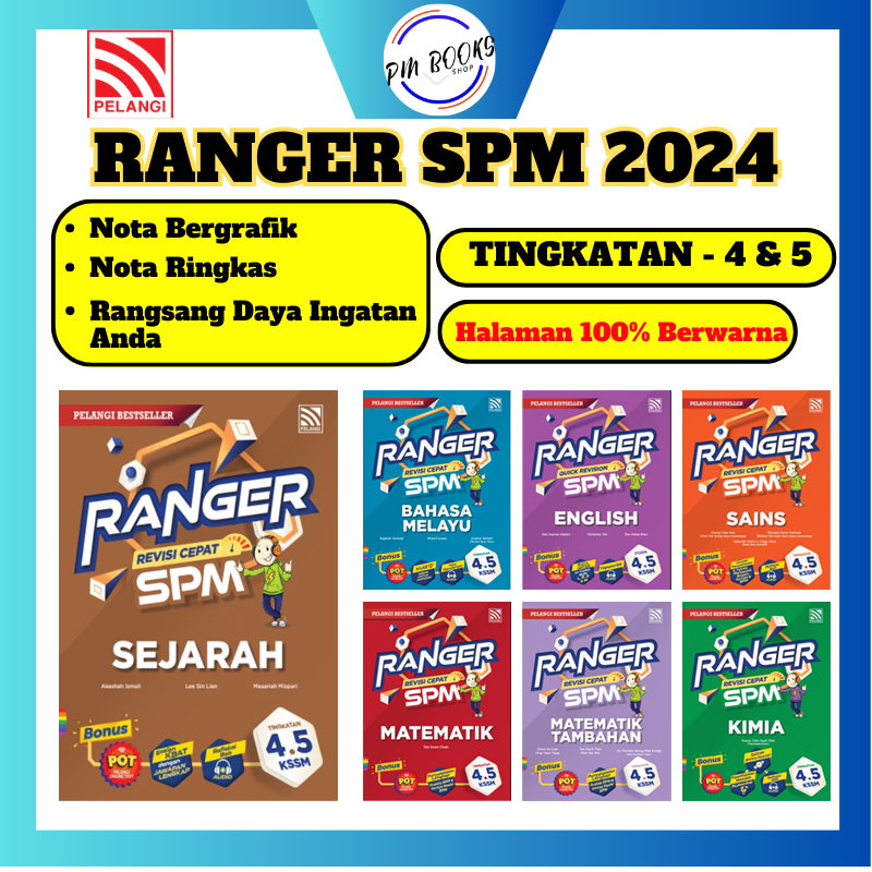 [PMBOOK] Pelangi RANGER Revisi Cepat SPM KSSM 2022 Buku Rujukan ...