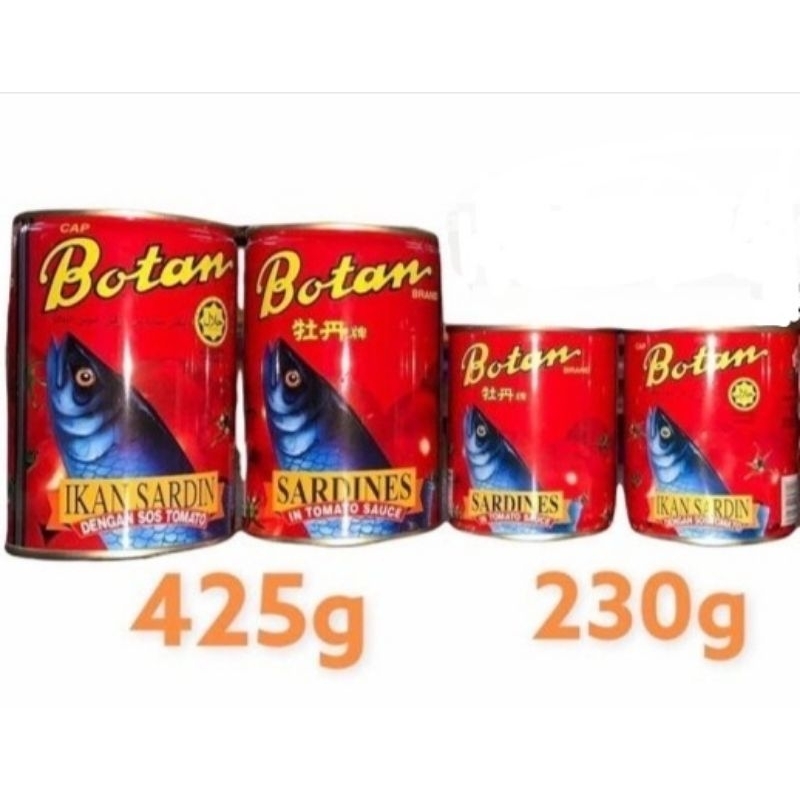 Botan Sardine Tomato 425g / 230g | Shopee Malaysia