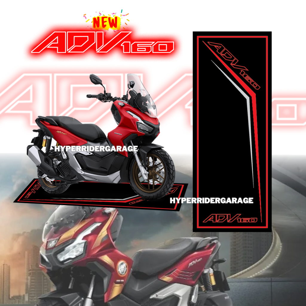 Mat moto merah top