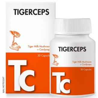 TIGERCEPS (tigermilk mushroom + cordyceps) 30s | Shopee Malaysia