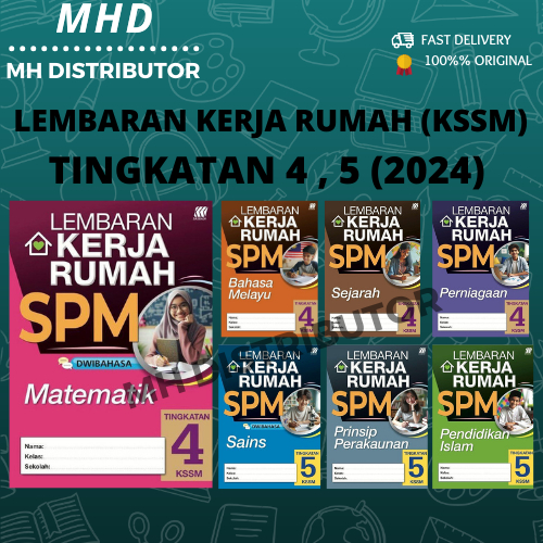 [MHD] Buku Latihan SPM: LEMBARAN KERJA RUMAH PBD TINGKATAN 4 & 5 (2024 ...