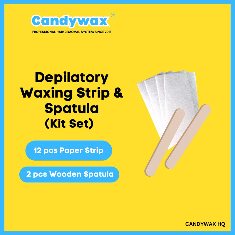 WAXING STRIP & SPATULA KIT SET Shopee Malaysia