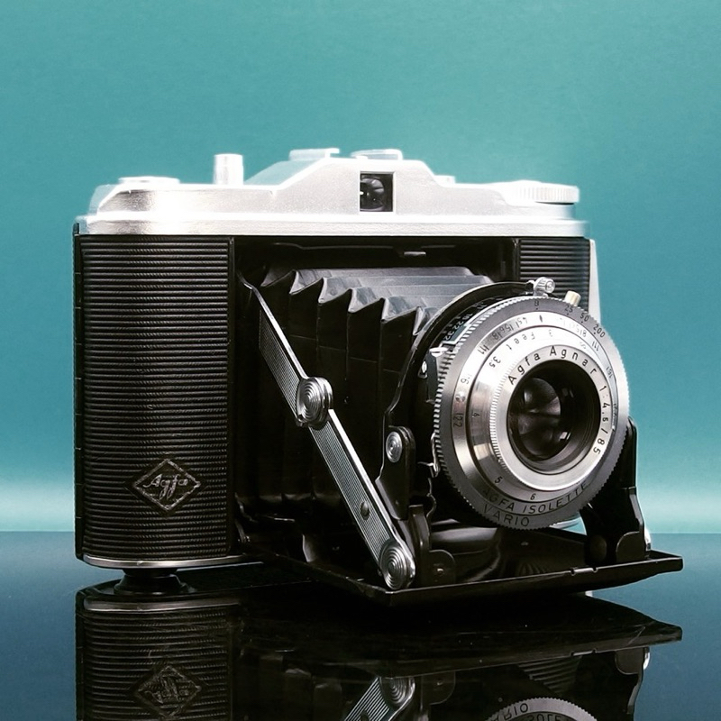 Agfa Isolette I (19511958) Vintage 120 Film Camera Shopee Malaysia