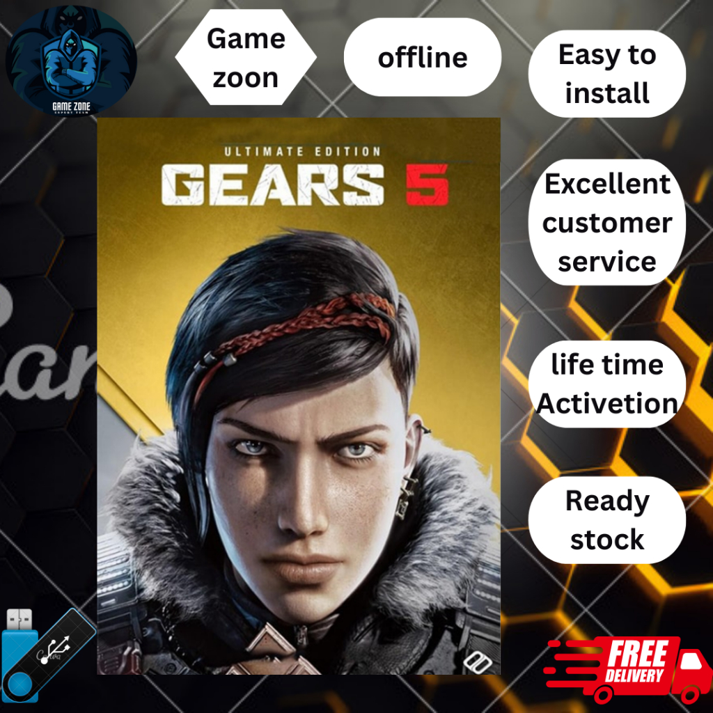 PC Game] Gears 5 (v1.1.97.0 + DLCs + Multiplayer Bots/Lan) Offline