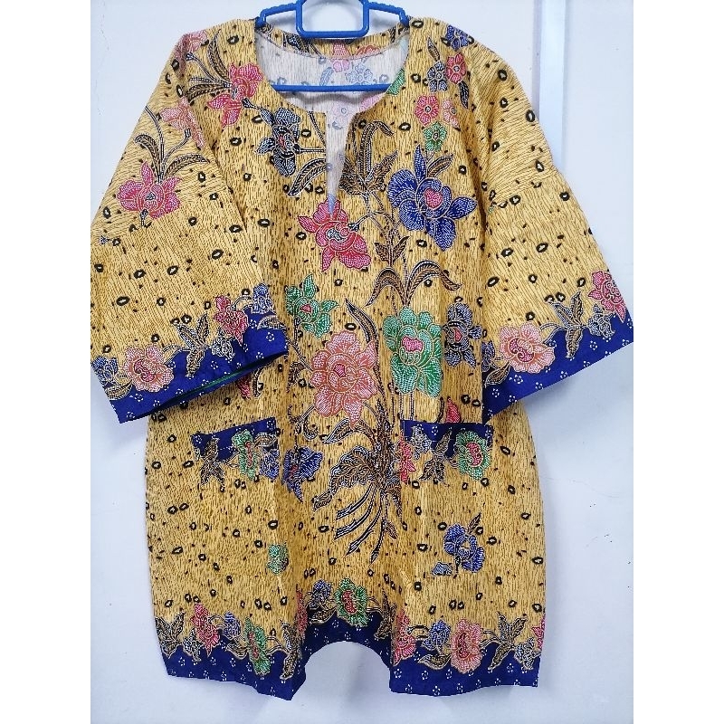 Baju Opah Kain Batik Viral Potongan Abaya 2 Poket | Shopee Malaysia