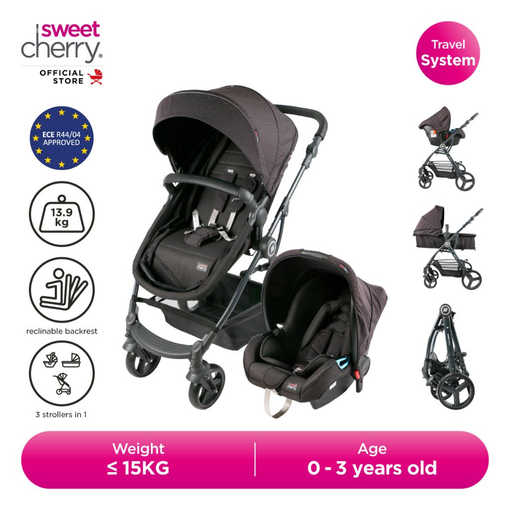 Sweet cherry travel stroller online