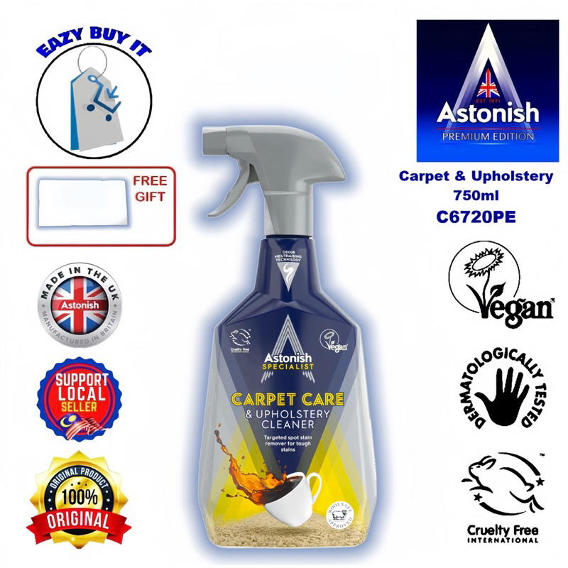 ASTONISH Specialist Carpet Care & Upholstery Cleaner 750ml [C6720PE