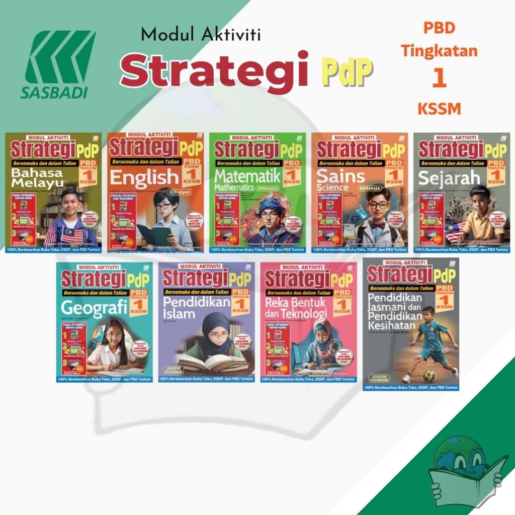 Buku Latihan Modul Aktiviti STRATEGI PdP 2024 Tingkatan 1 - B.Melayu ...