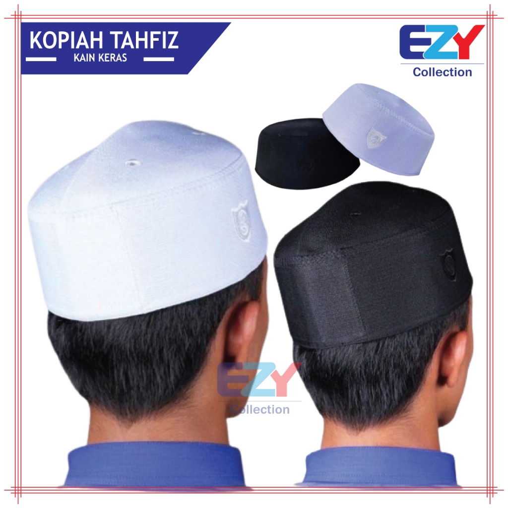 Kopiah Putih/Kopiah Hitam/Kopiah Sekolah Pakaian Tradisional Melayu ...
