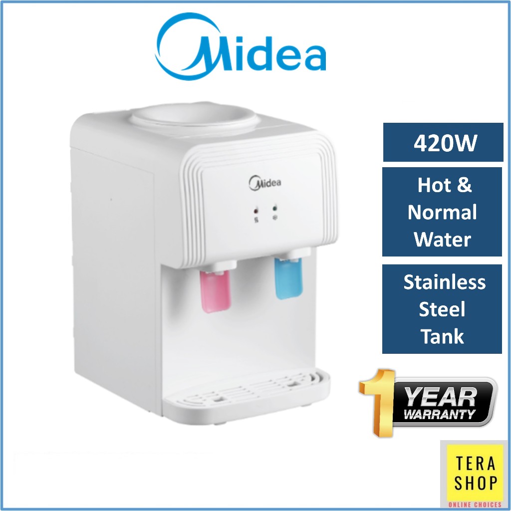 Midea Yr1539t Hot And Normal Water Dispenser Without Water Bottle Shopee Malaysia 