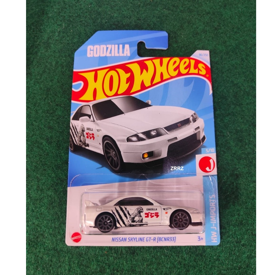 Hotwheels NISSAN SKYLINE GTR R33 GODZILLA | Shopee Malaysia