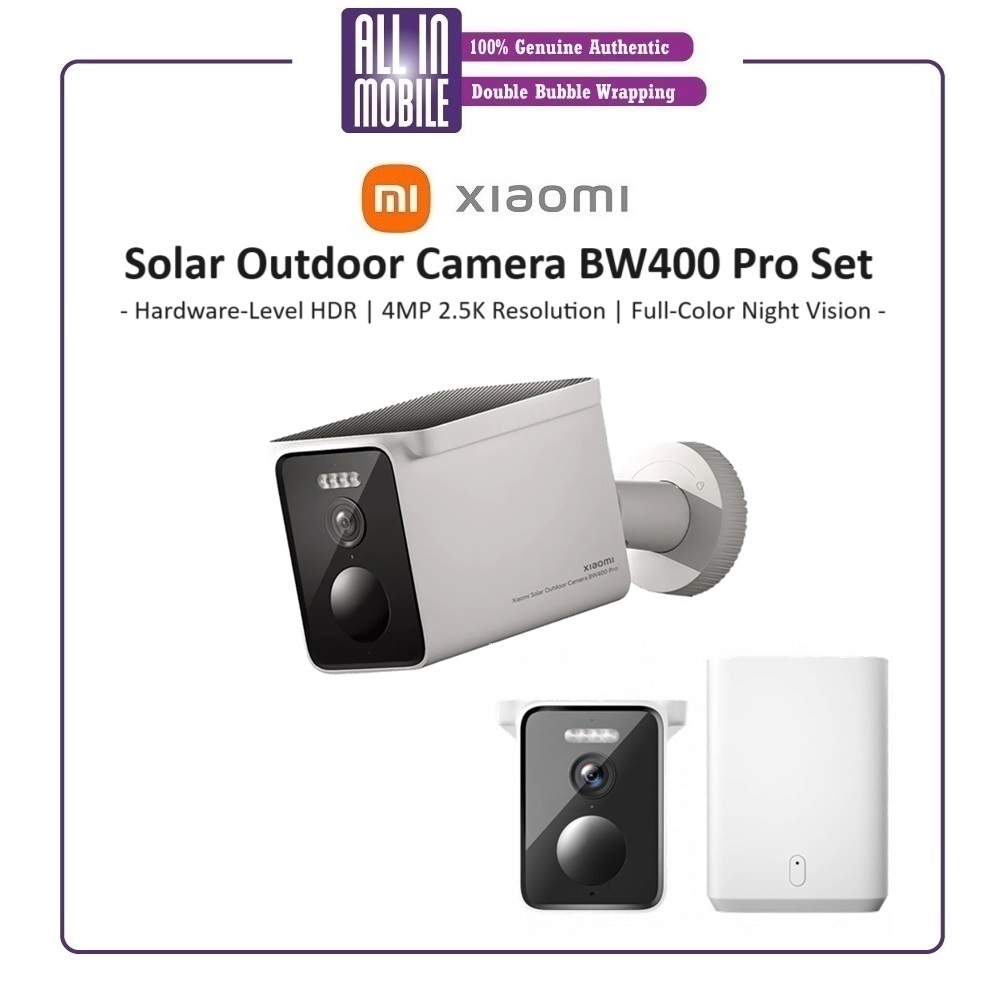 Xiaomi Solar Outdoor Security Camera BW400 Pro [HDR Image I Colour ...