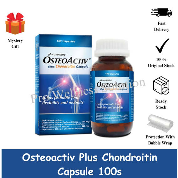 [Hantar Cepat!!][HALAL] [CAPSULE] OsteoActiv Glucosamine Plus