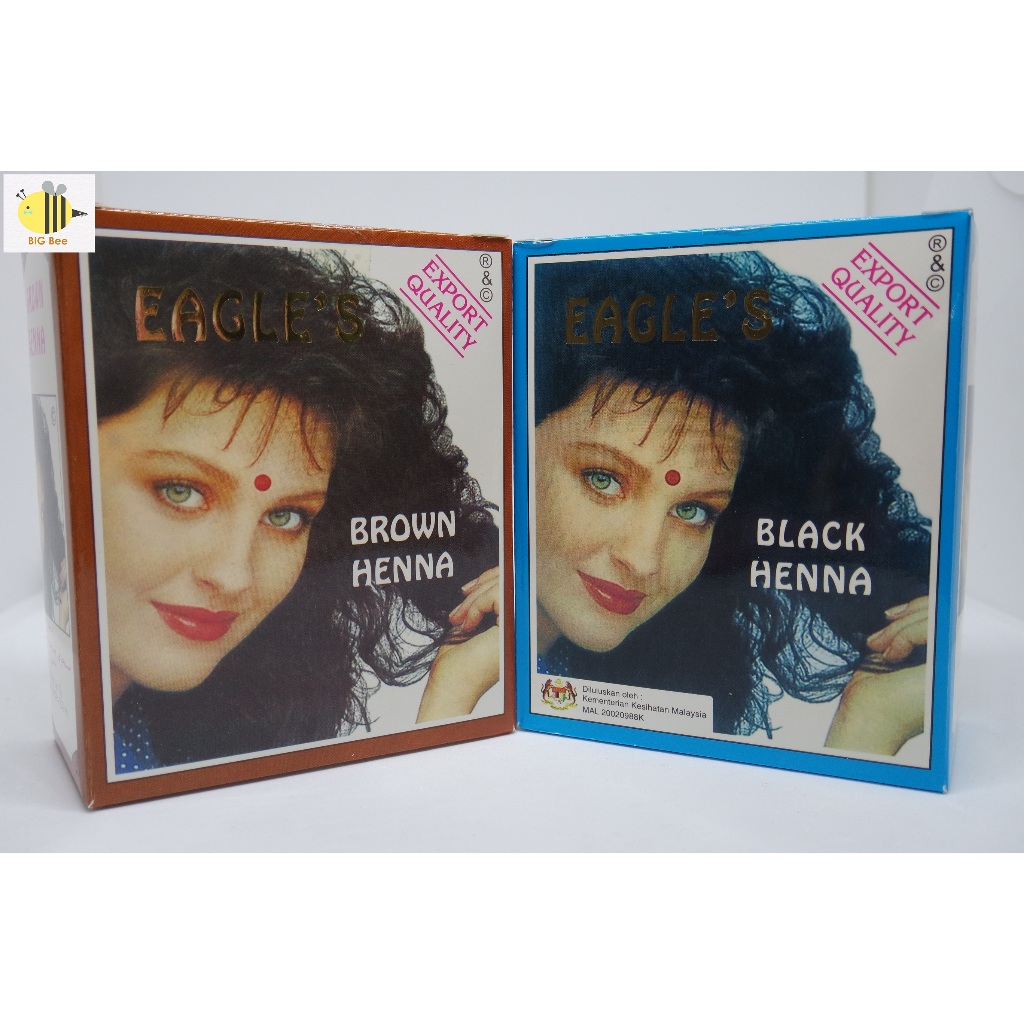 EAGLE'S HENNA HAIR DYE 6's Shopee Malaysia