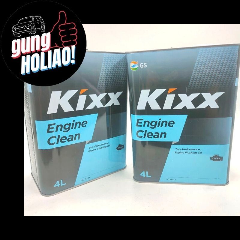 Flushing Oil - KIXX Engine Clean (4 Litres/1 Bottle) - Engine Flushing ...