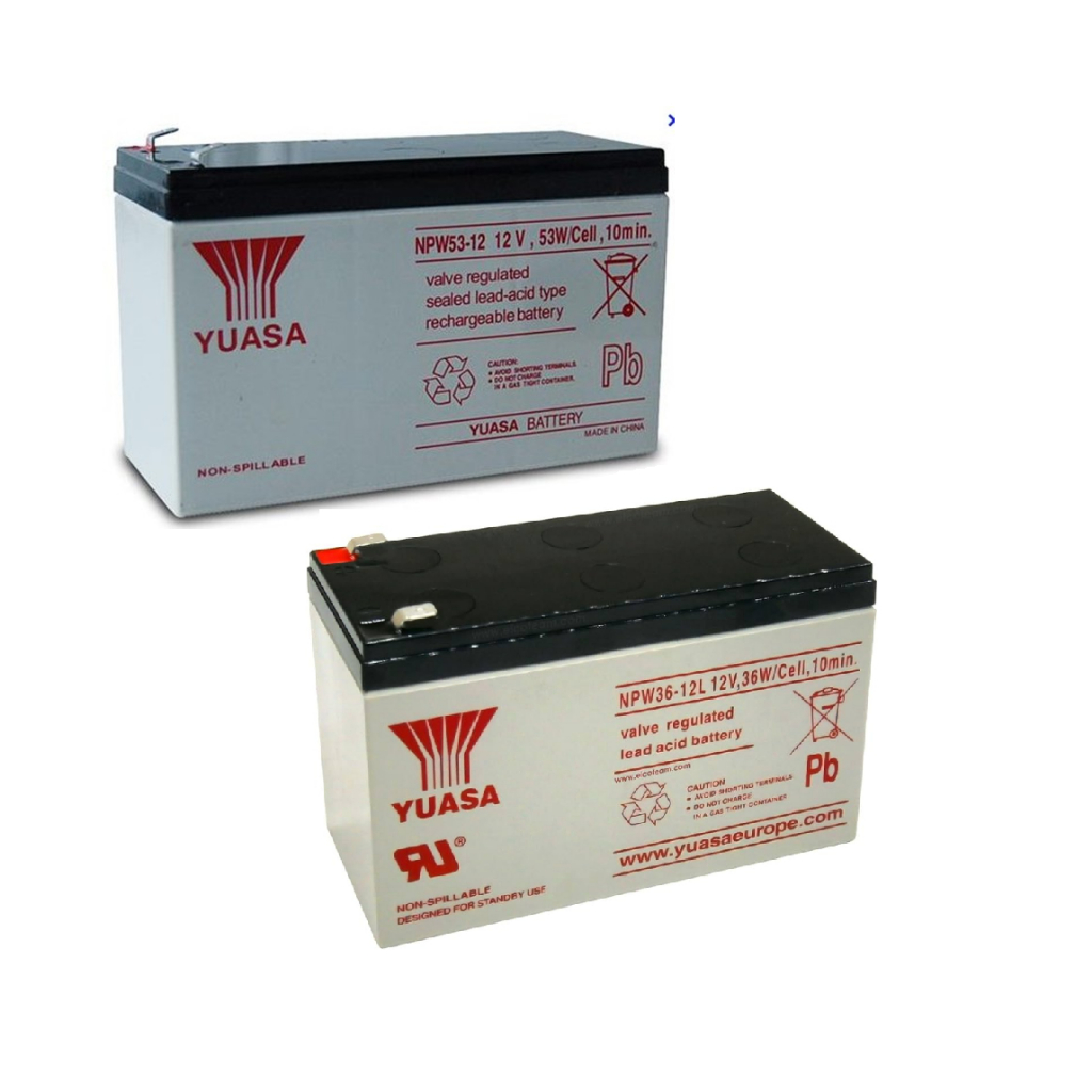 Original Yuasa NPW36-12L NPW36-12 12V 7Ah Sealed Lead Acid SLA free ...