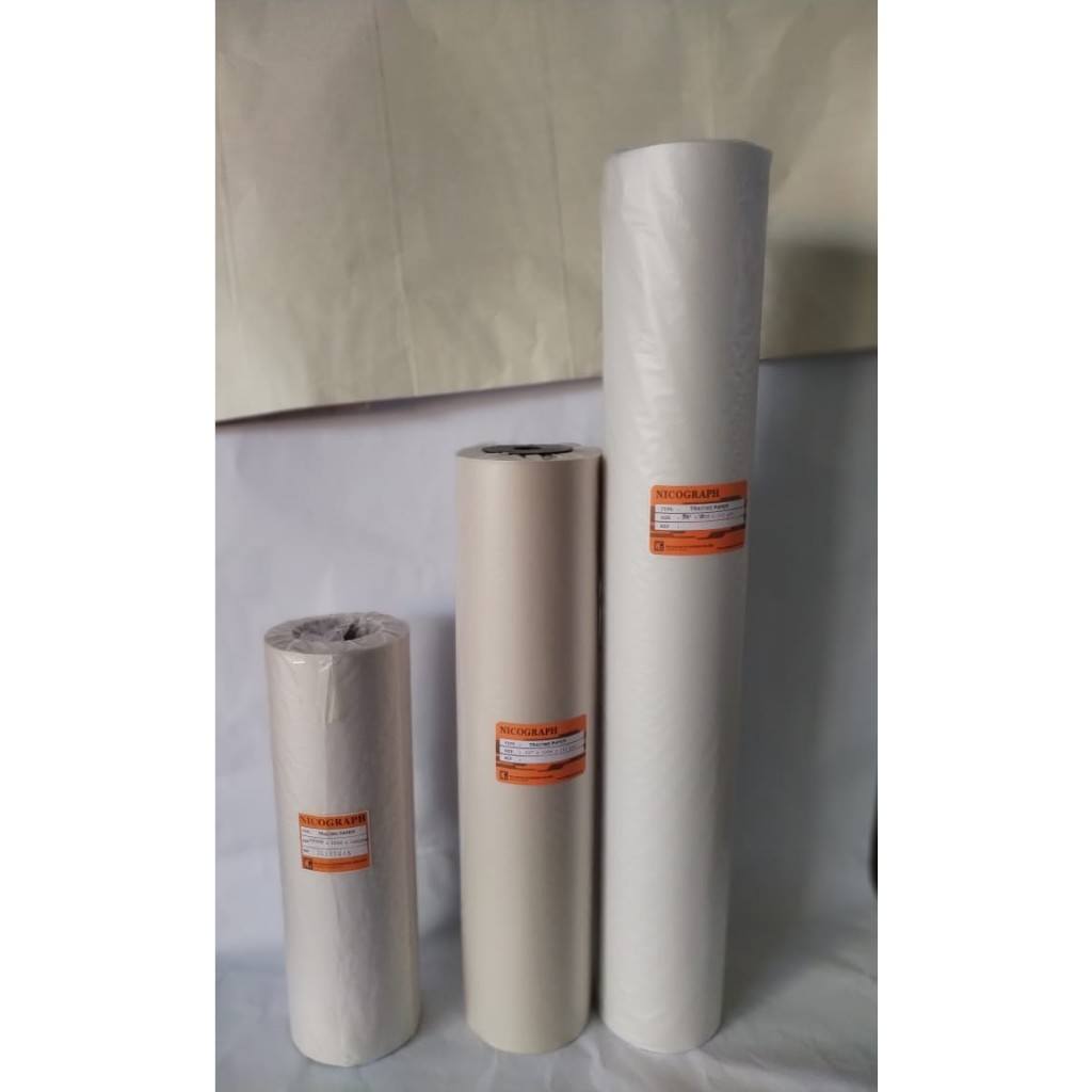 Tracing Translucent Vellum Paper - A2 A1 A0 X 100 M X 112 Gsm 