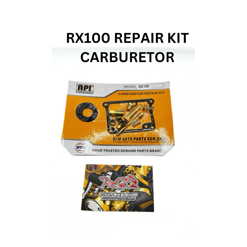 YAMAHA RX100 CARBURETOR REPAIR KIT ASSY // CARBURETER KARBURETER KARBURETOR JARUM SLIDE NEEDLE