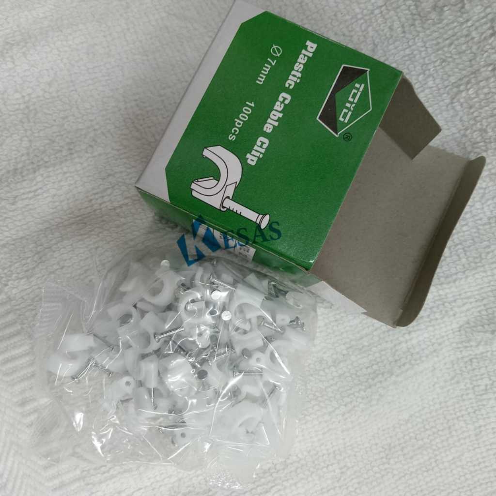 TOYO PLASTIC CABLE CLIP (7mm) | Shopee Malaysia