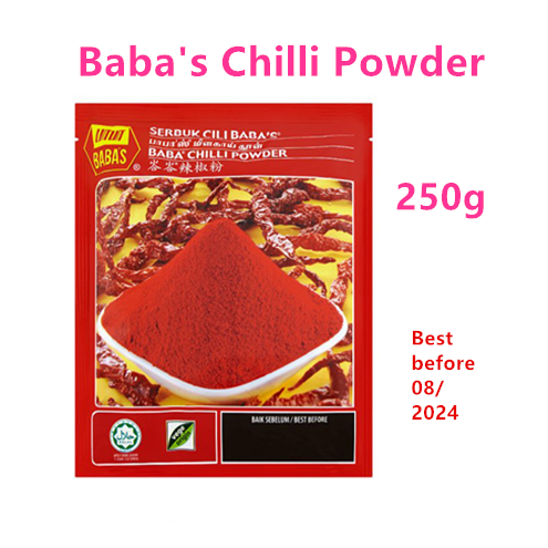 Baba's Chilli Powder 250g [Best Before 08/2024] | Shopee Malaysia