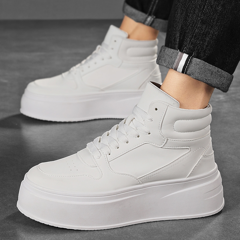Kasut Lelaki Latest Design High Top Shoes Male Korean Trend