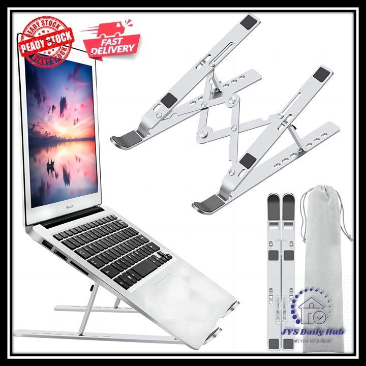Adjustable Laptop Stand | Portable Laptop Holder | Foldable Notebook ...